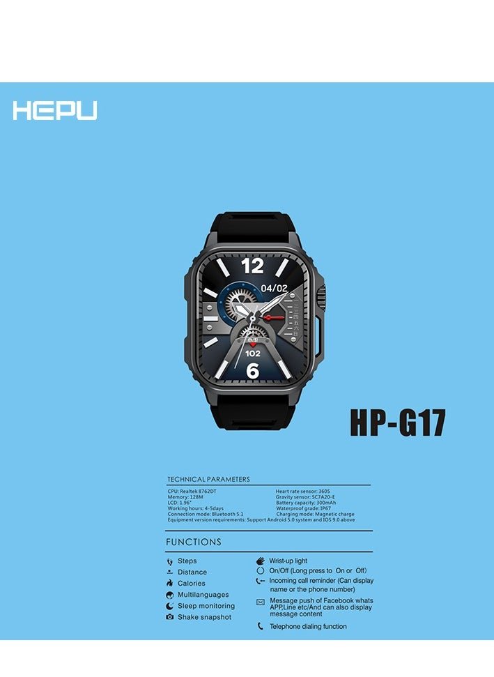 Hepu - Multifunctional Smart Watch